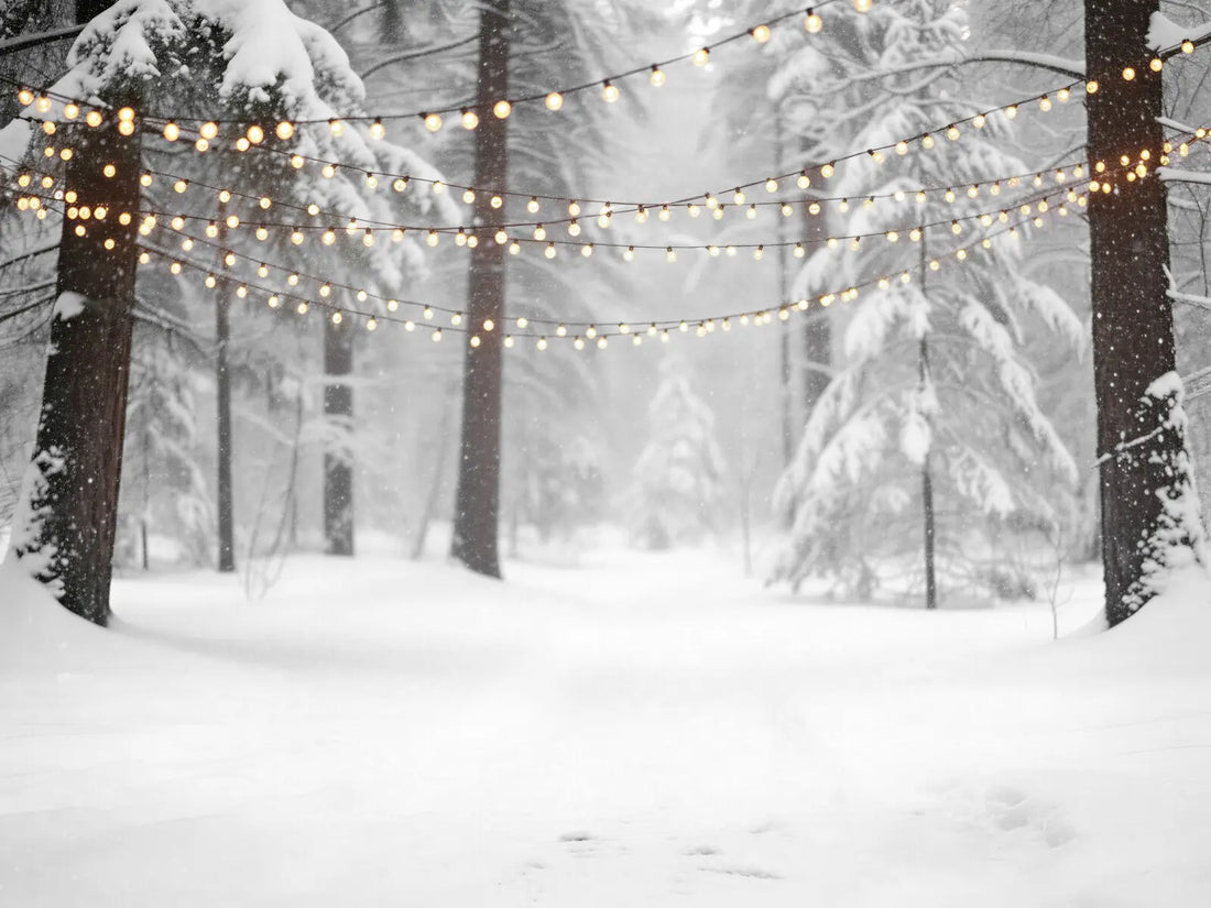 Snowy Forest Wood