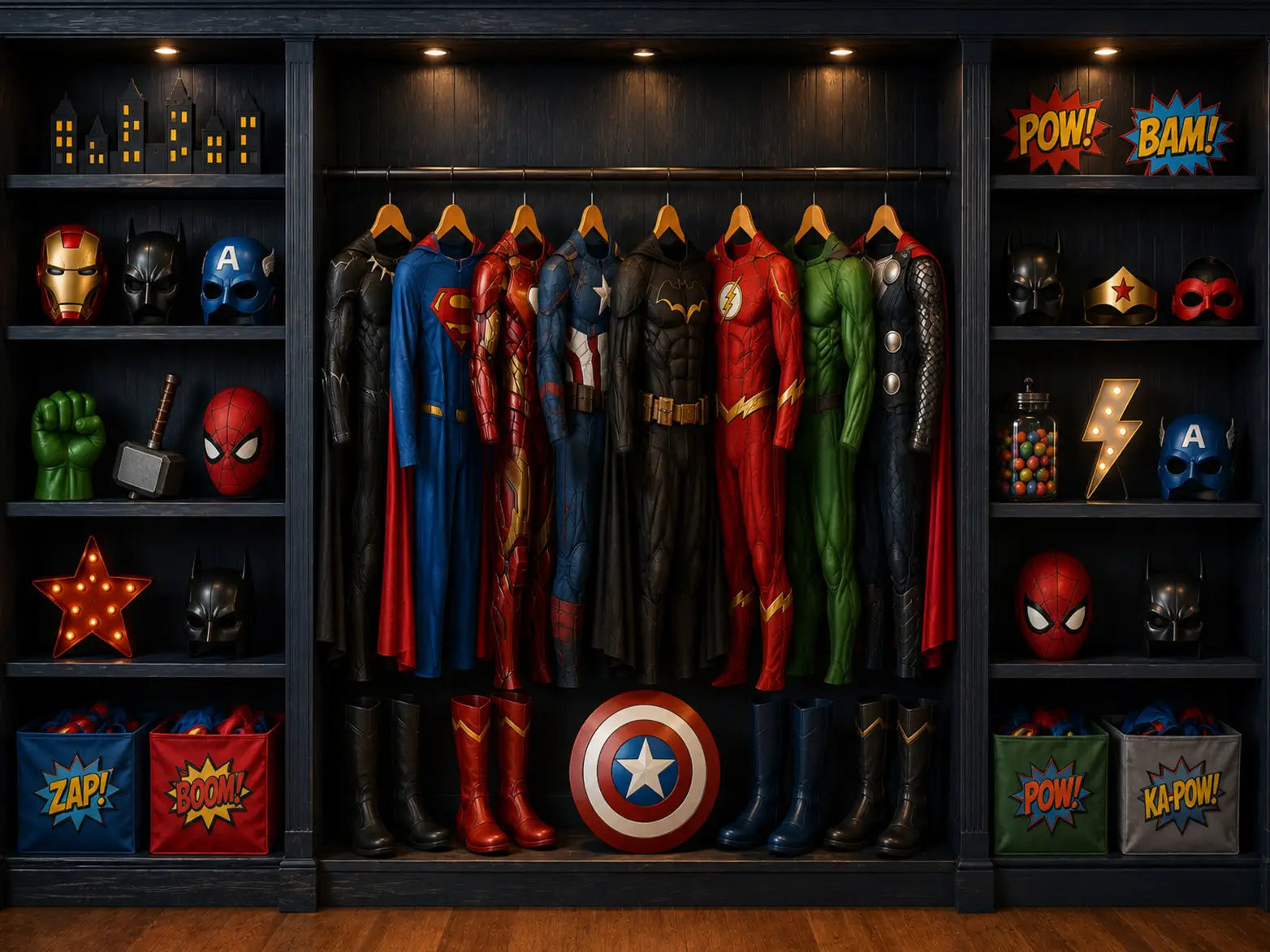 Superhero Closet