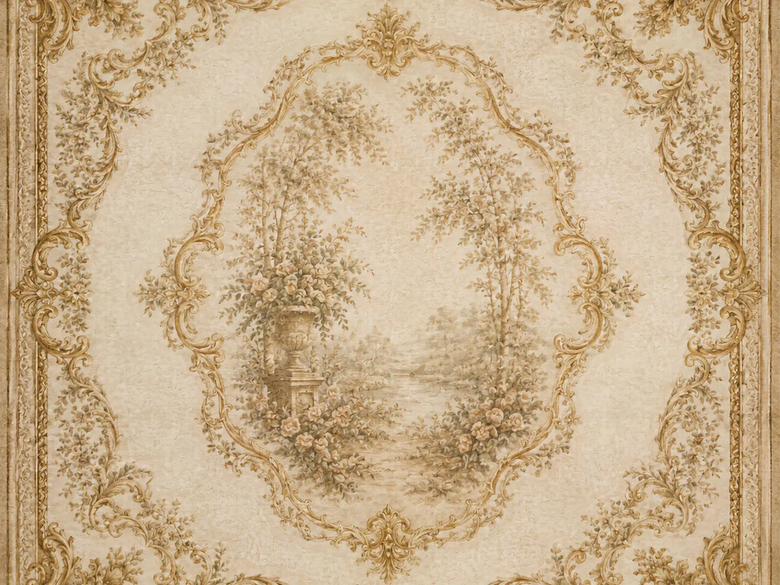 Laura Dark Rococo Rug