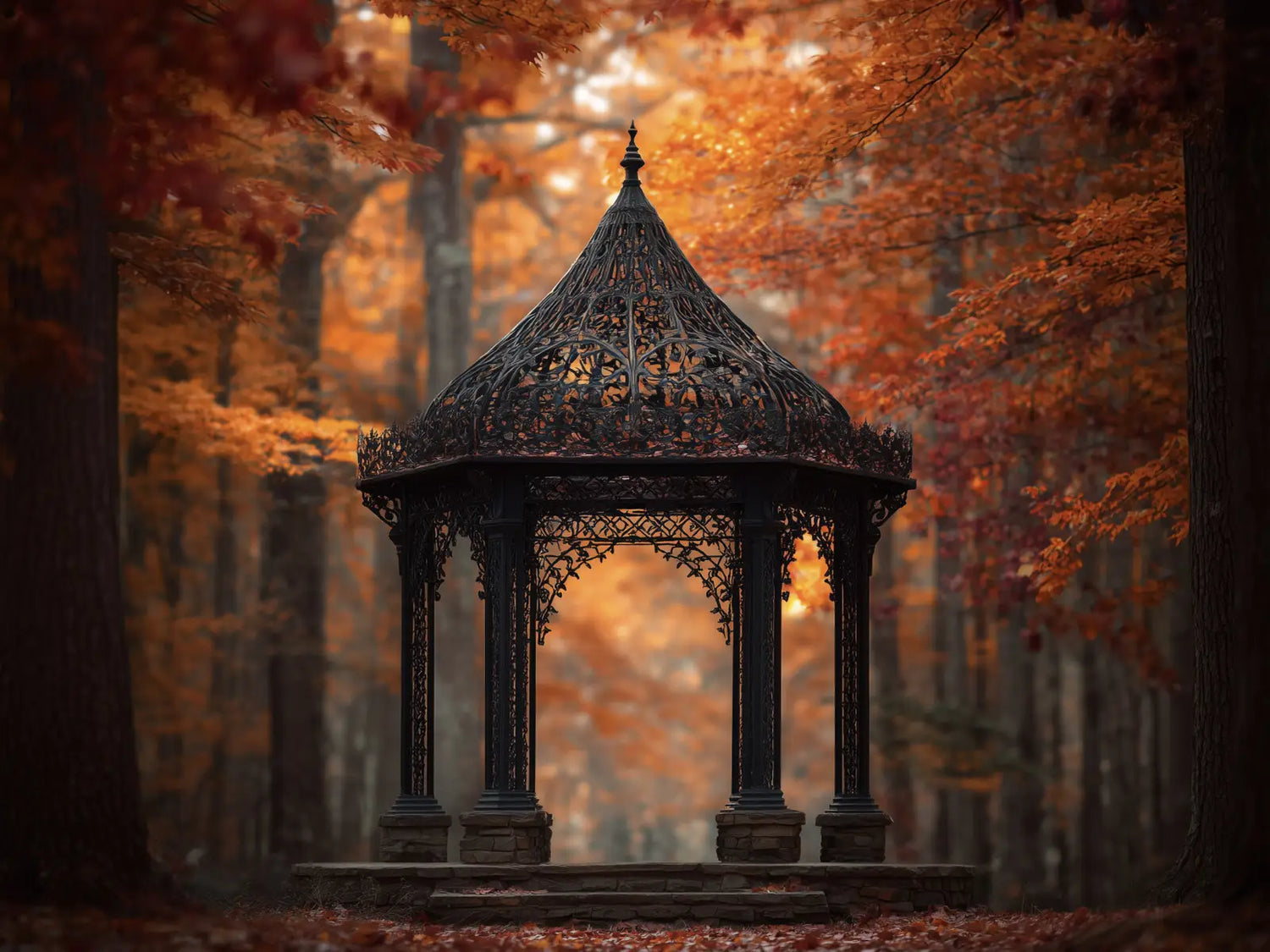 Autumn Gazebo