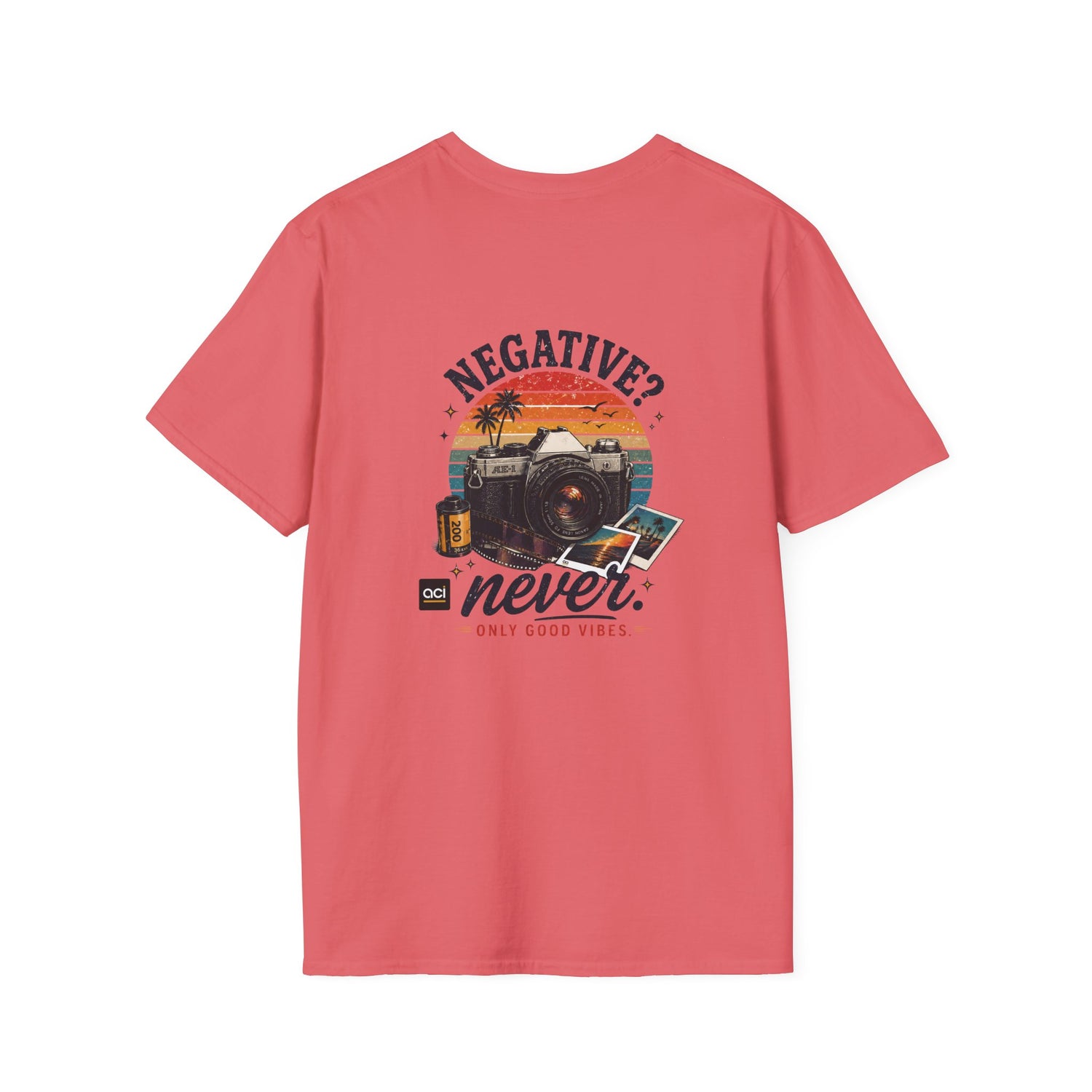 Retro ACI "Negative. Never." T-Shirt