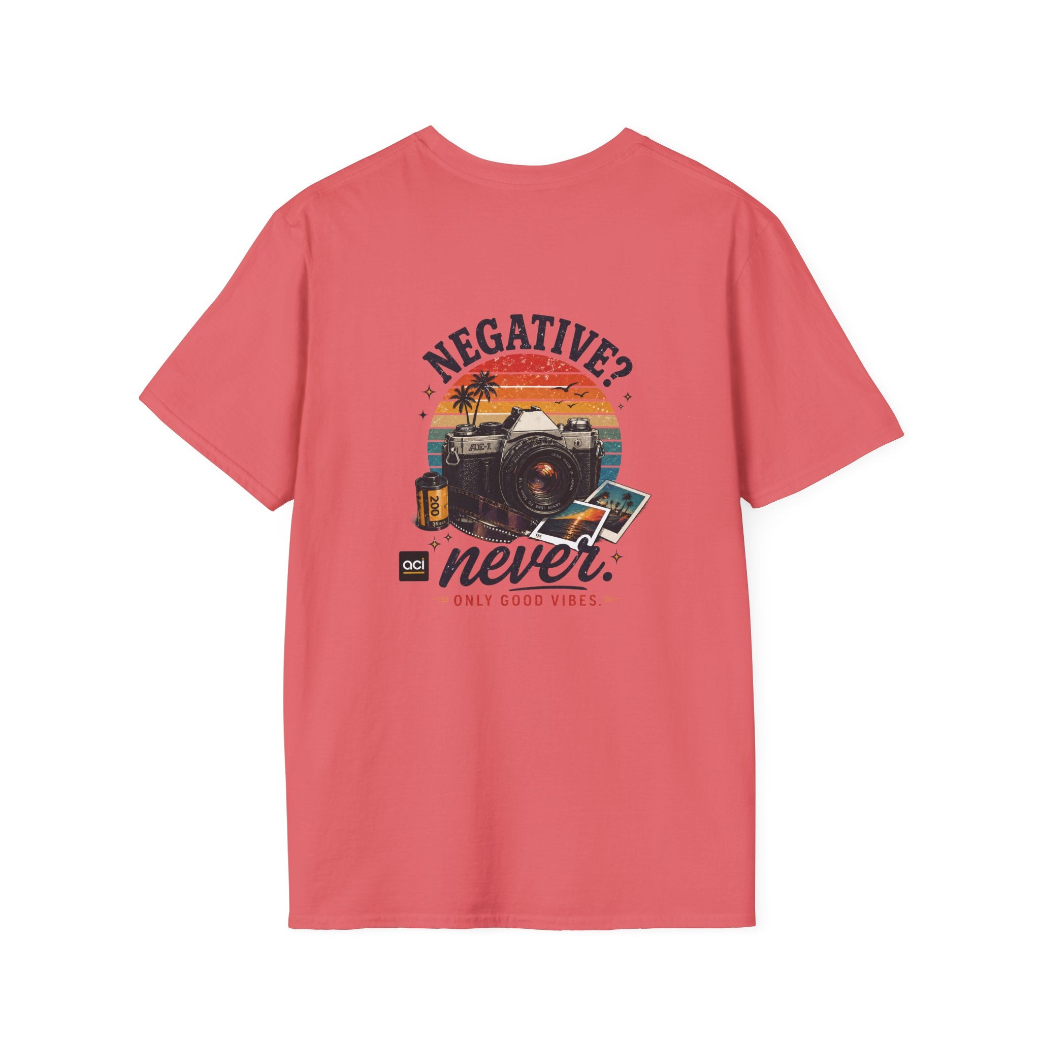 Retro ACI "Negative. Never." T-Shirt