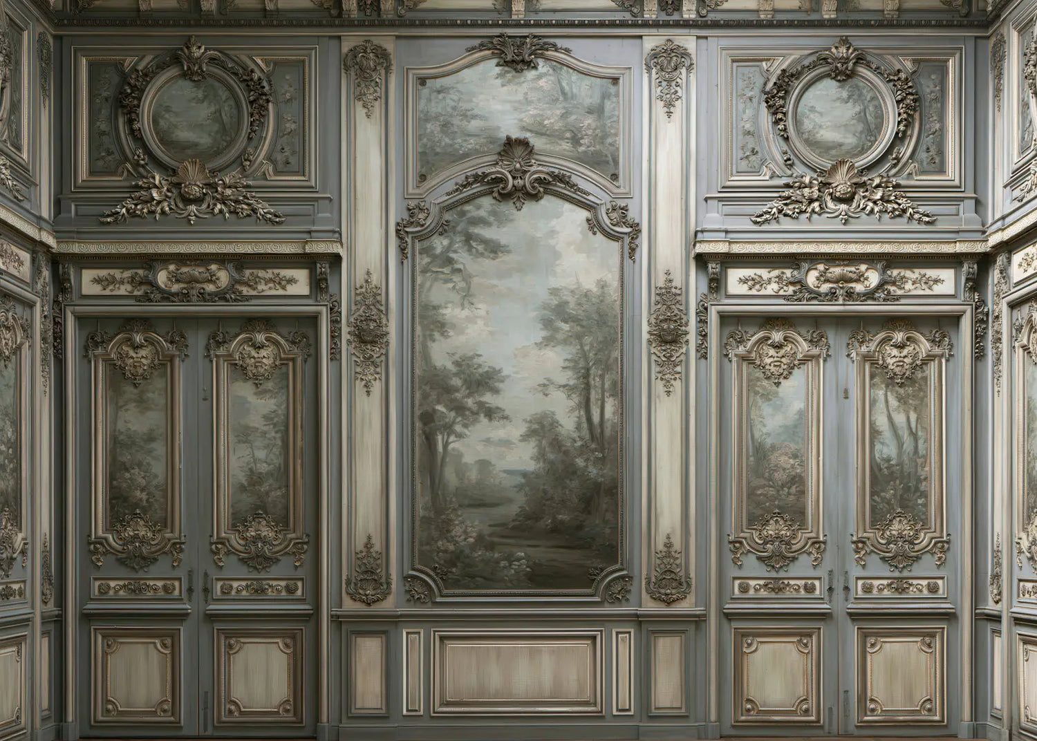 French Chateau 10x8