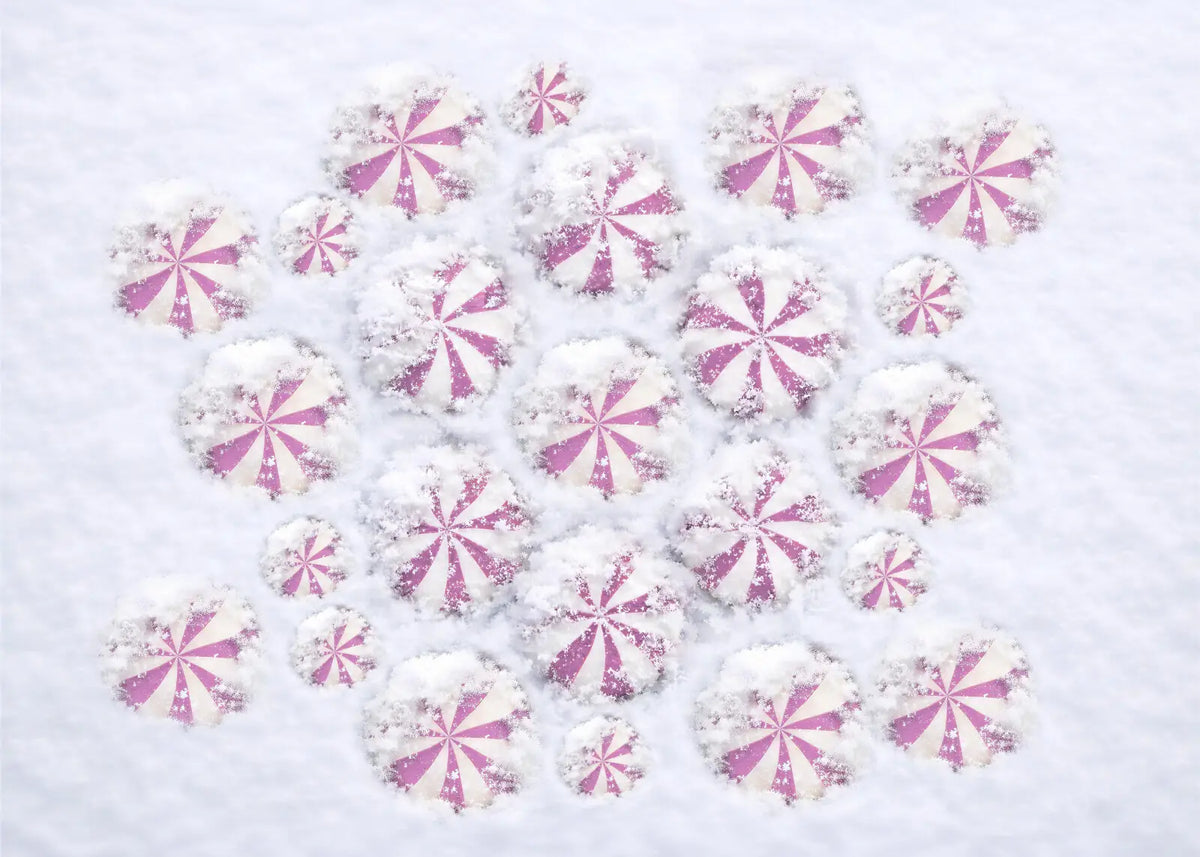 Pink Peppermint Rubbermat Floor