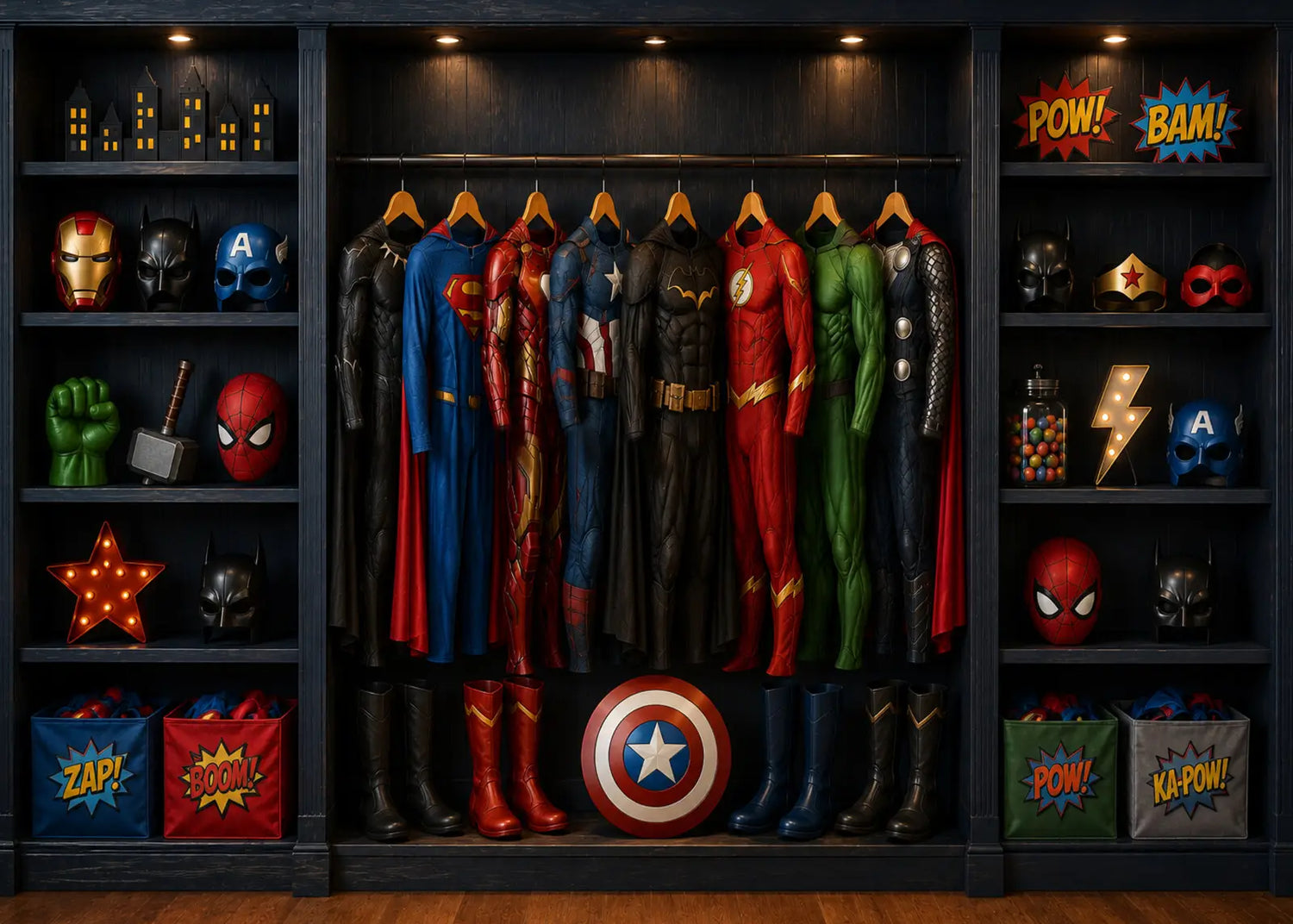 Superhero Closet