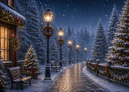 Evening Winter Stroll