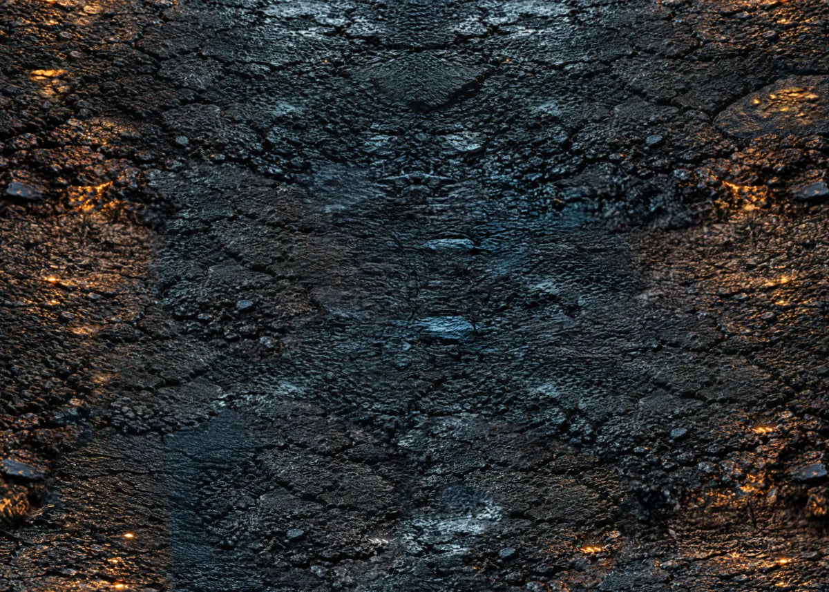 Blacktop RubberMat Floor
