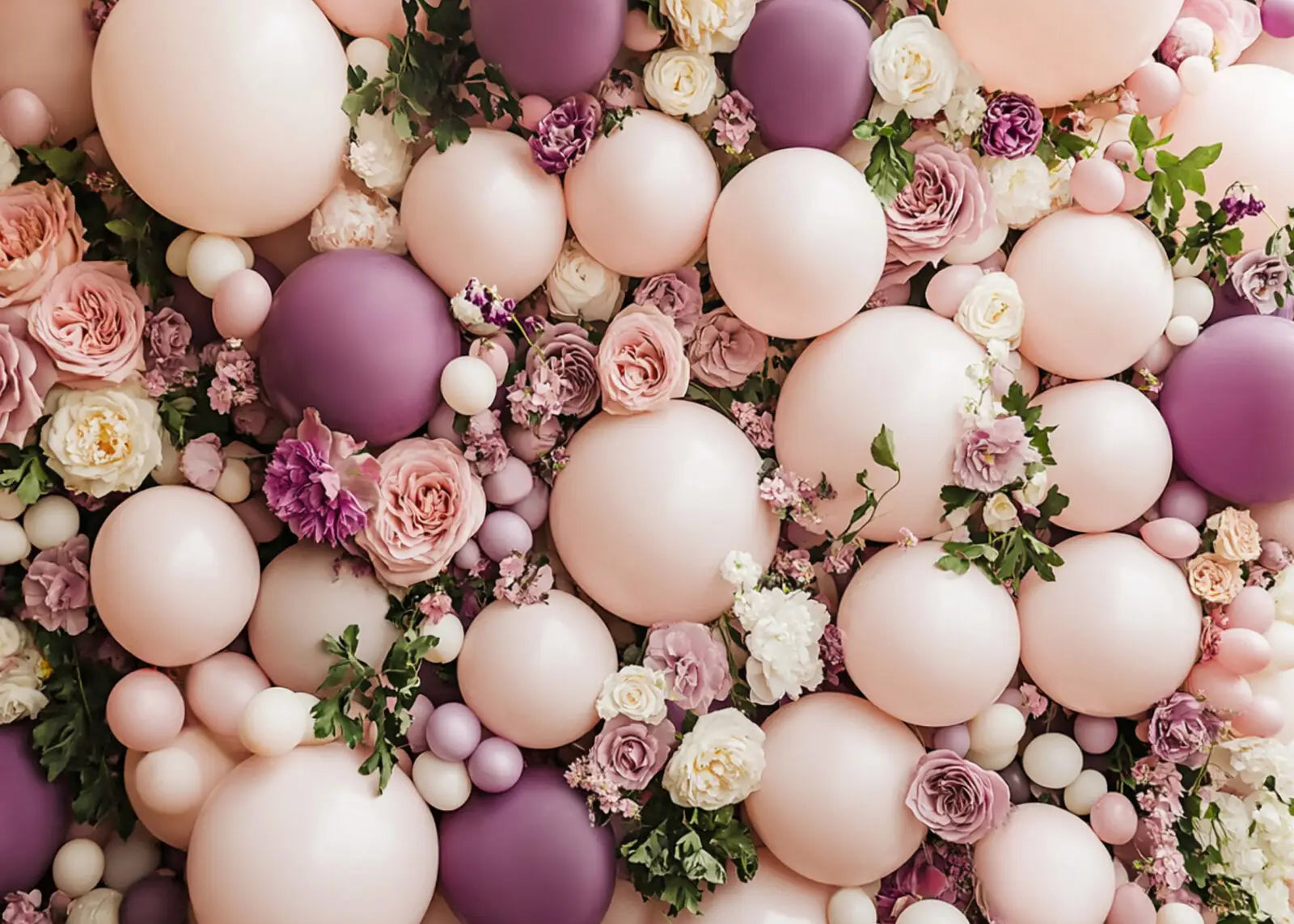 Balloons  Bouquets Mauve