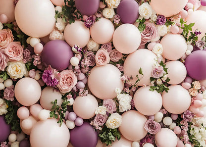Balloons  Bouquets Mauve