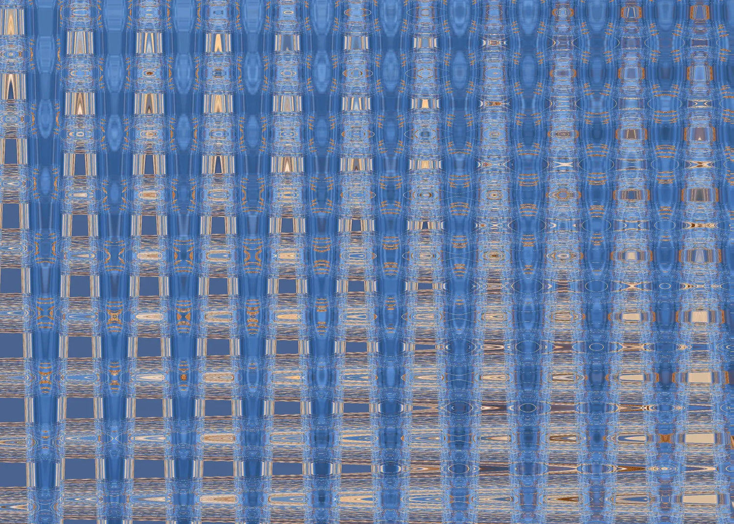 Woven Blue