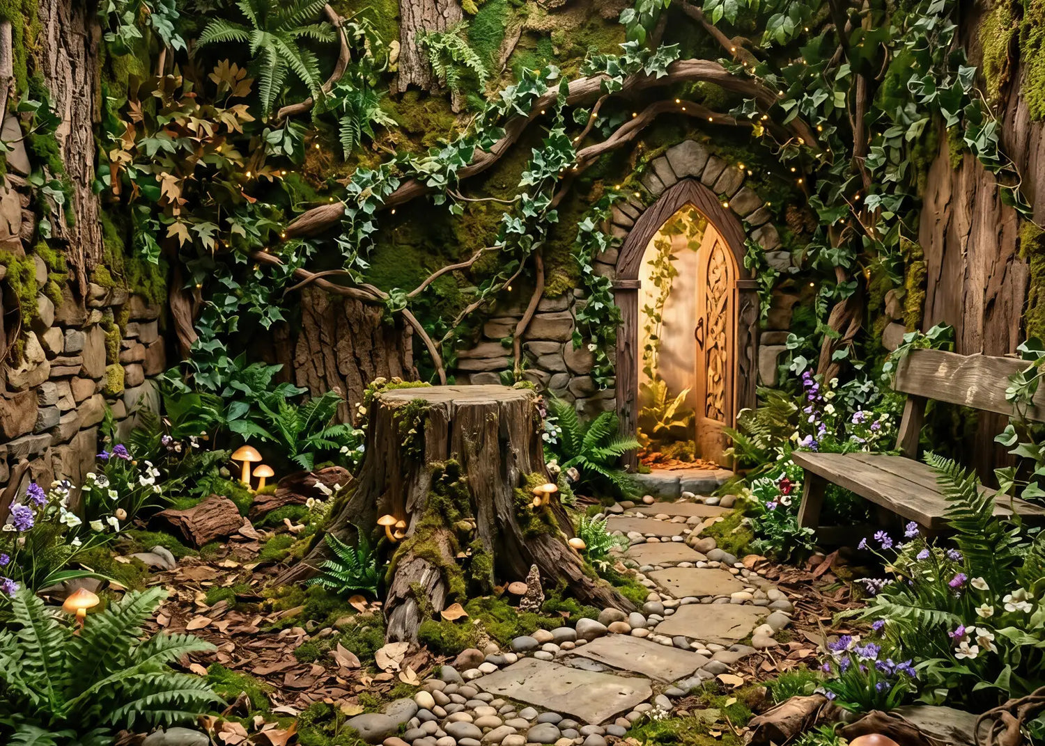 Laura Dark Fairy House III