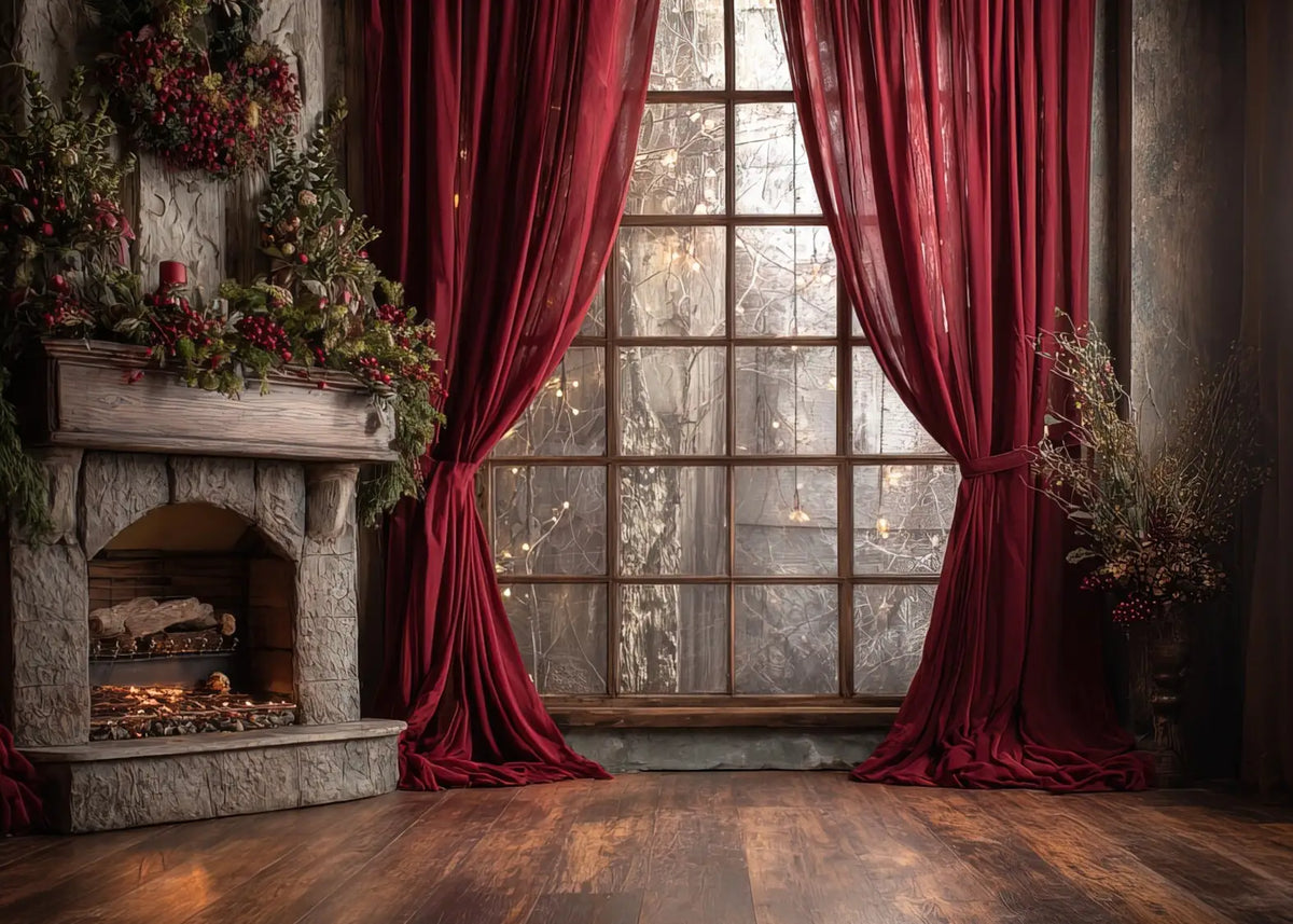 Simple Christmas Fireplace