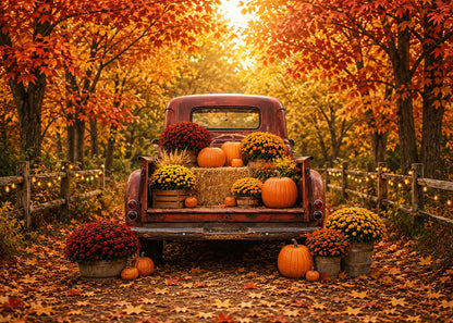Autumn Truck Bed