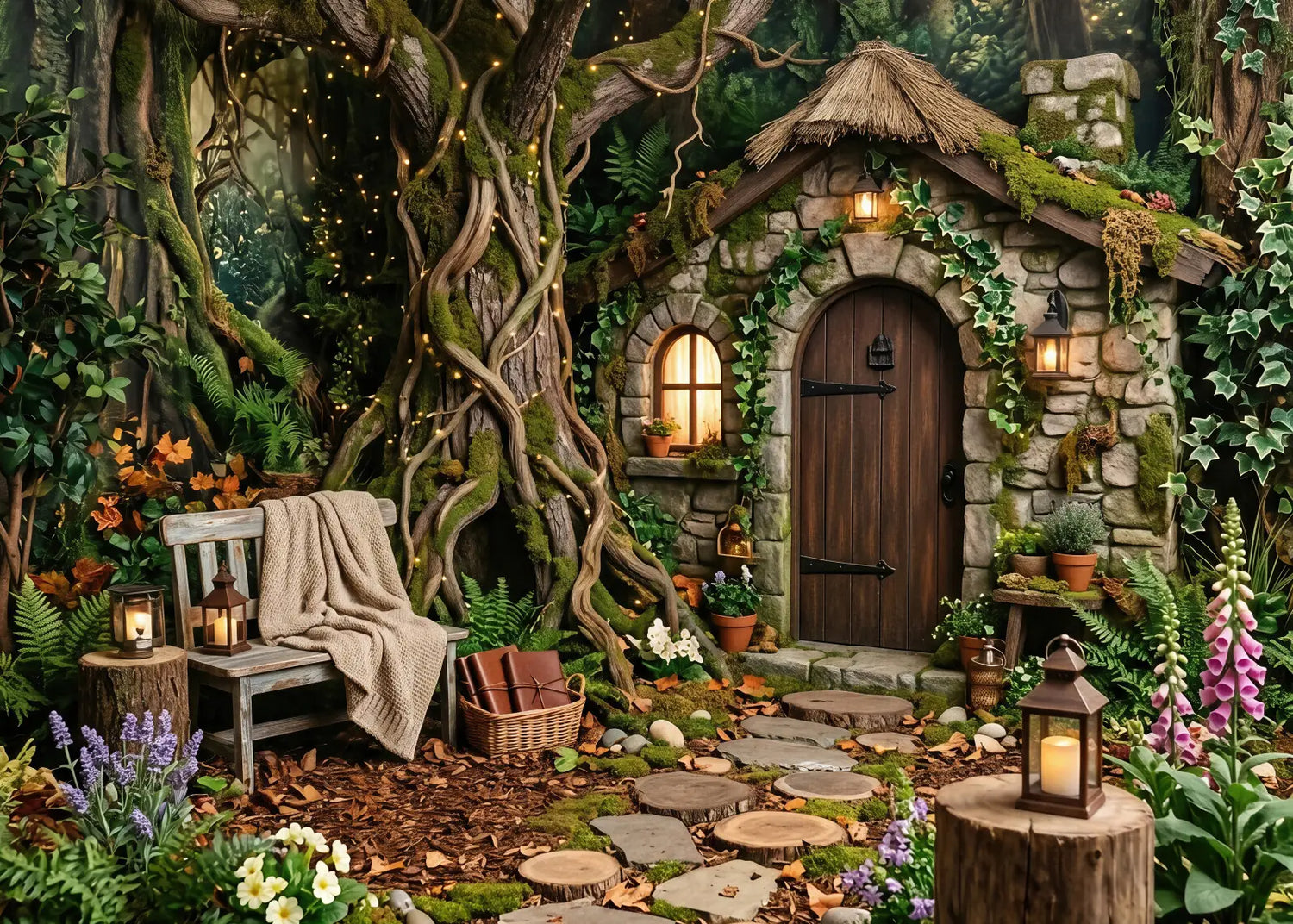 Laura Dark Fairy House 1