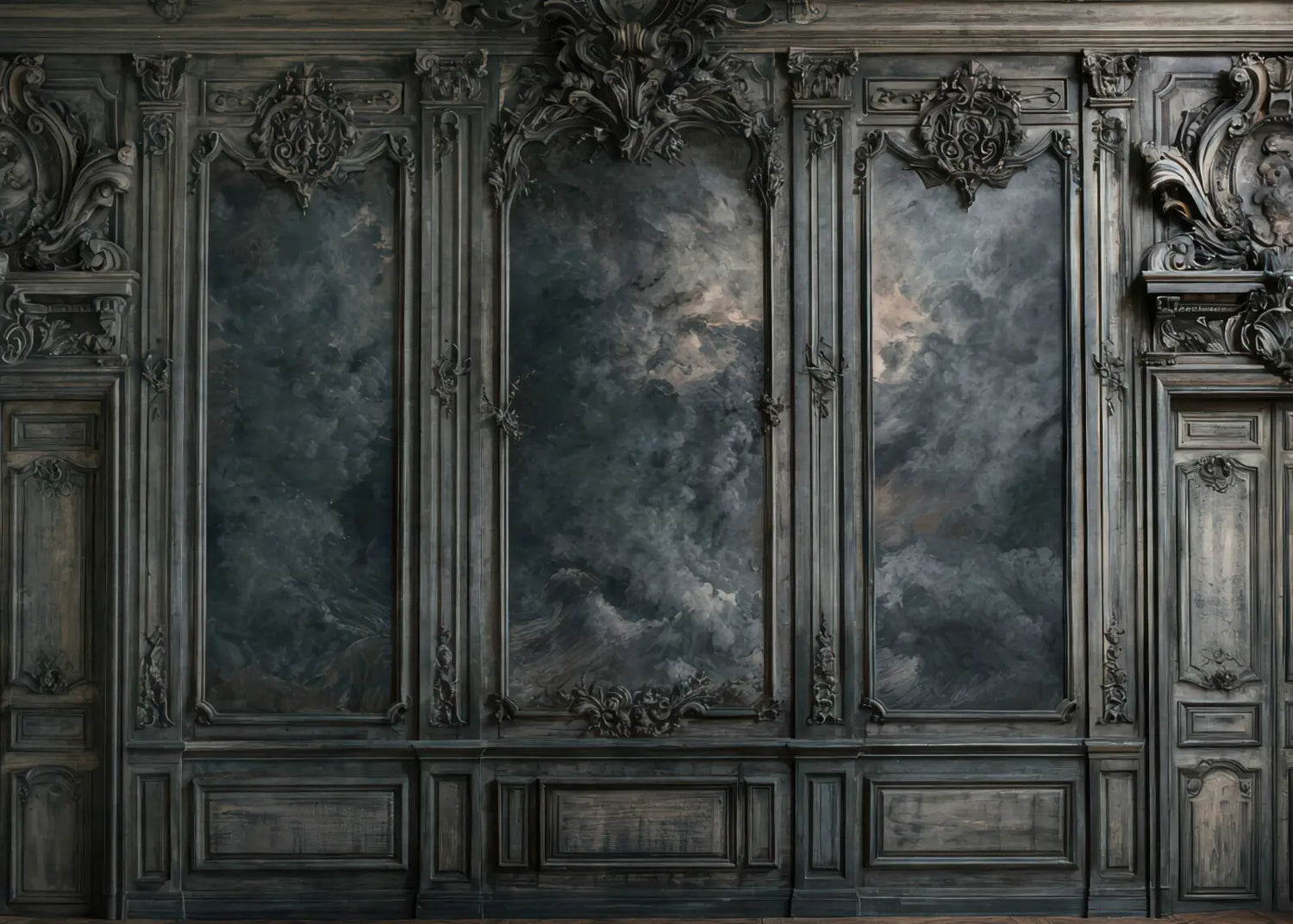 French Tromp Loeil Wall III