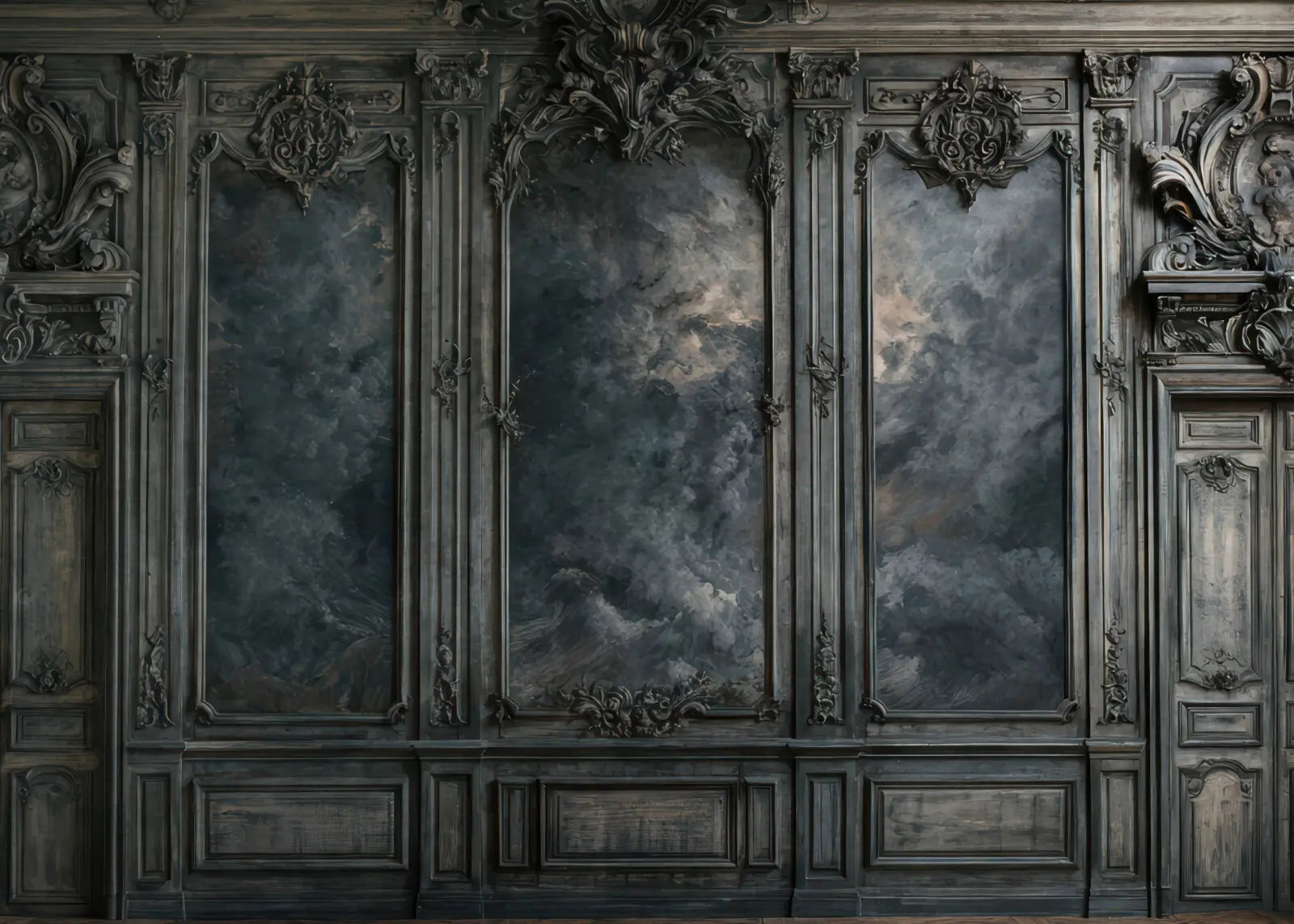 French Tromp Loeil Wall III