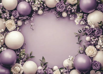 Balloons  Bouquets Purple