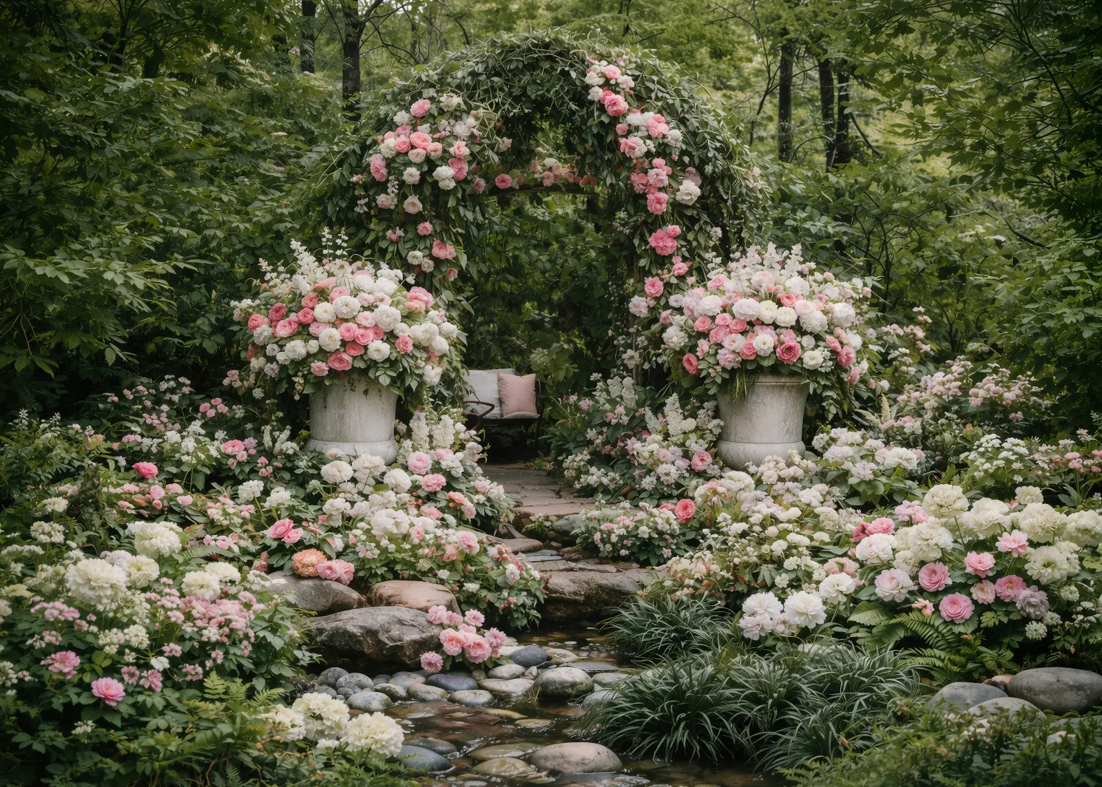 Romantic Garden Arch