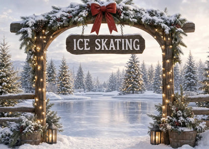 Christmas Pines Ice Skating Rink