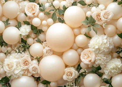 Balloons  Bouquets Cream
