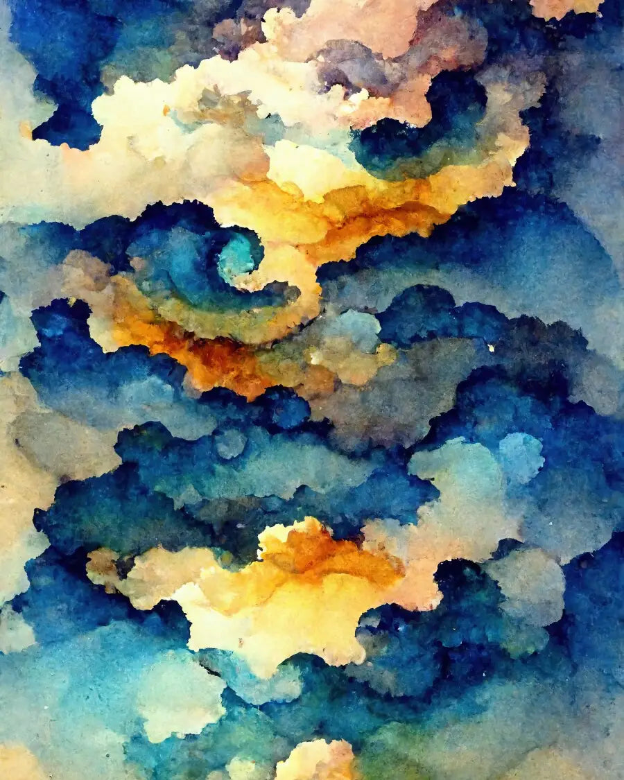 Watercolor Sky Sweep