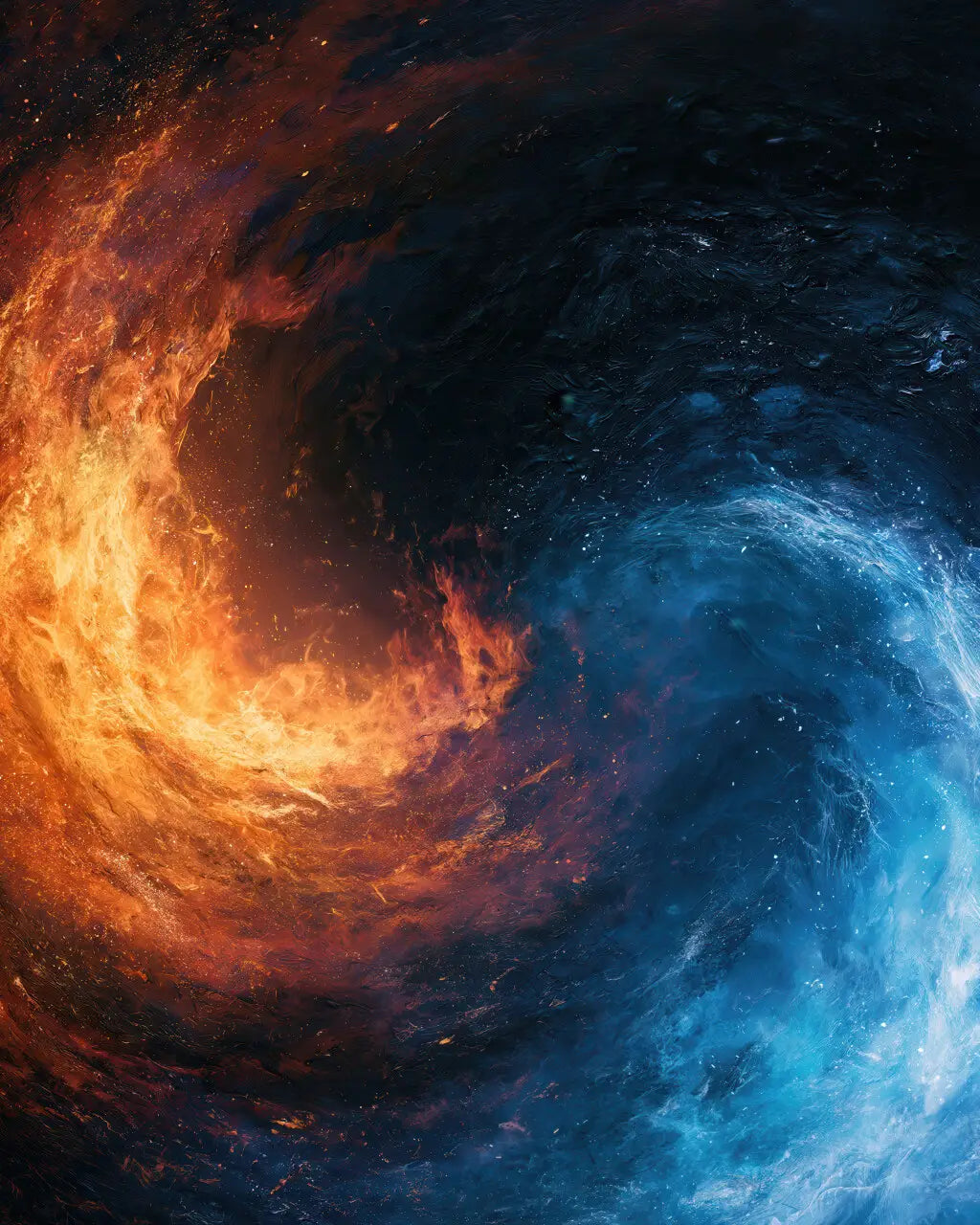 Fire And Ice 10x8