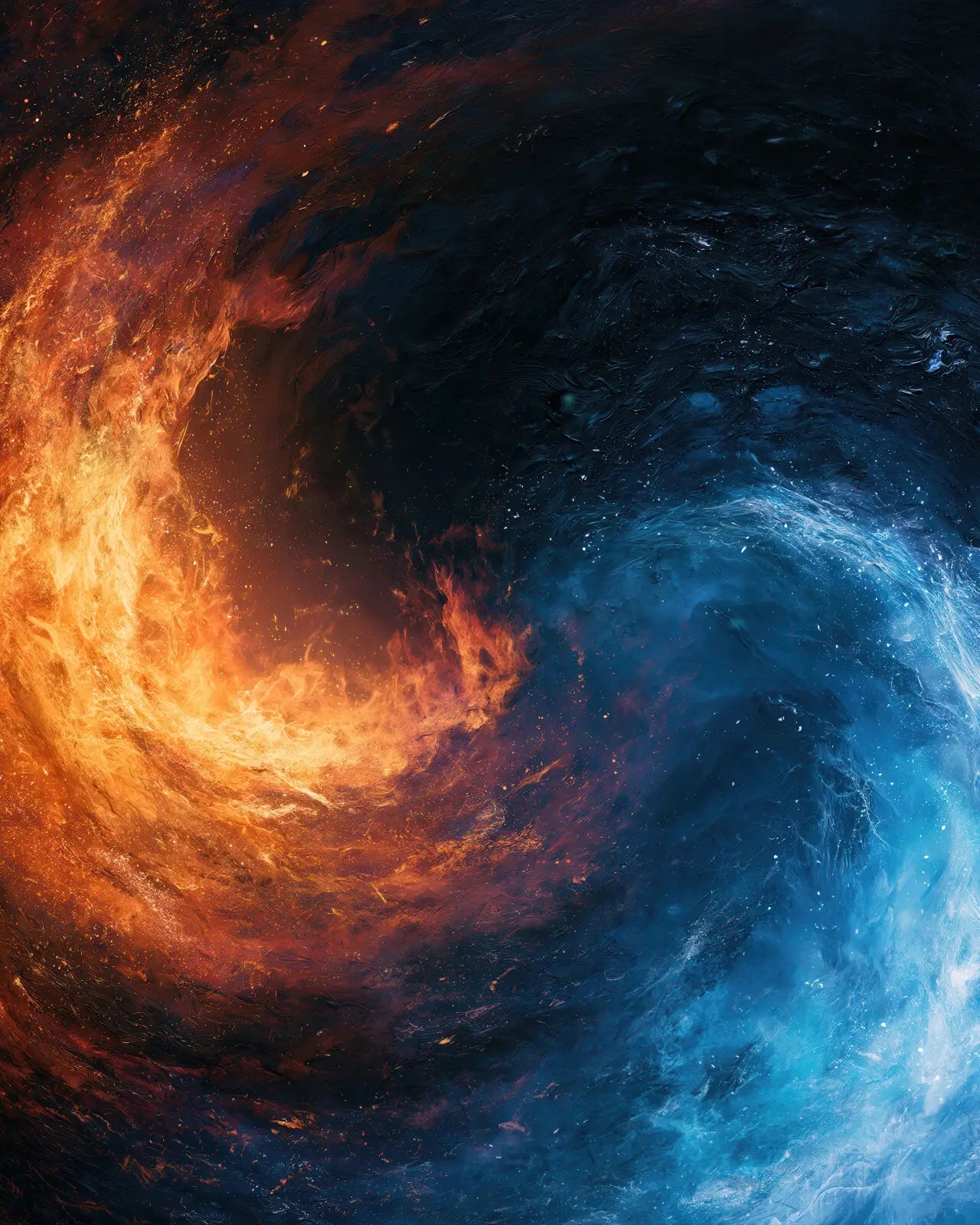 Fire And Ice 8x10