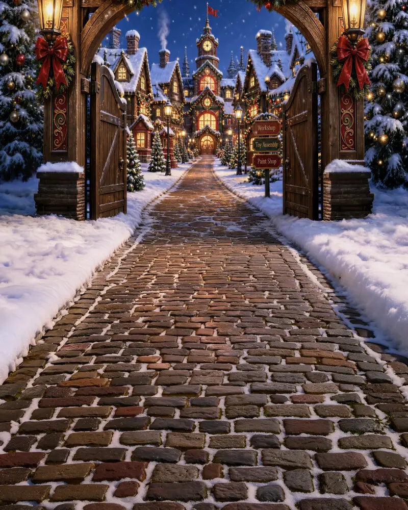 Santas  Toy  Factory Sweep