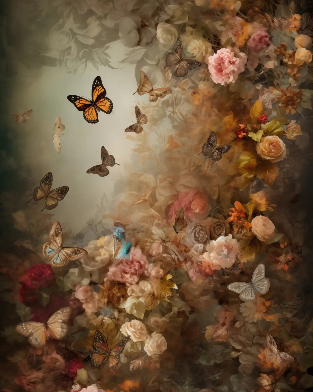 Victorian Style Butterflies III