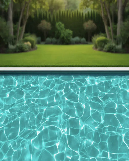 Backyard Summer Pool Sweep