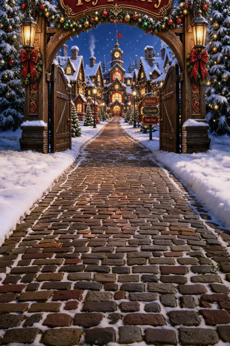 Santas  Toy  Factory Sweep