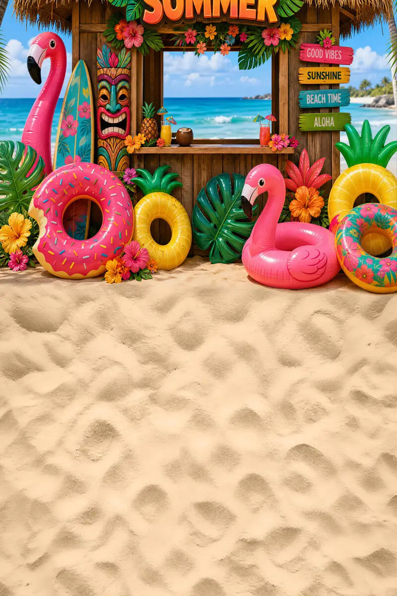 Aloha  Summer  Beach  Hut Sweep