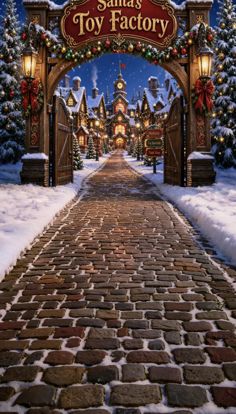 Santas  Toy  Factory Sweep