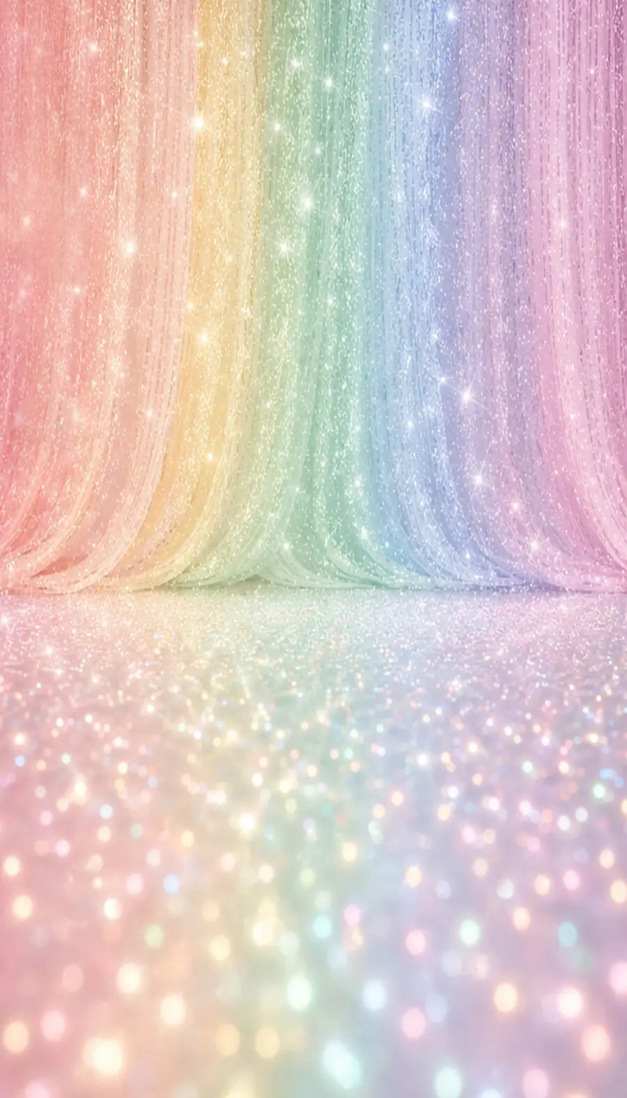 Showtime Curtain Pastel Sweep