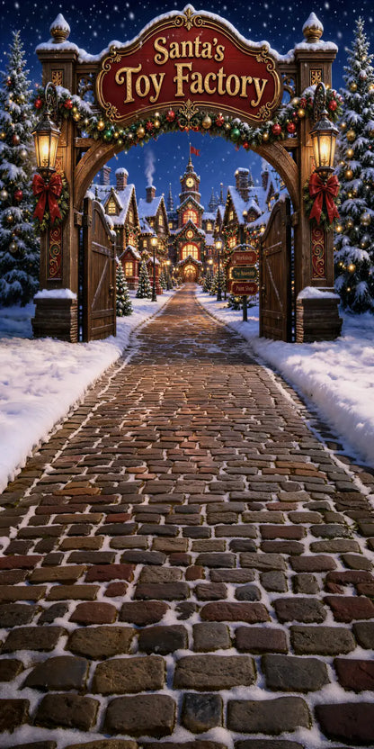 Santas  Toy  Factory Sweep