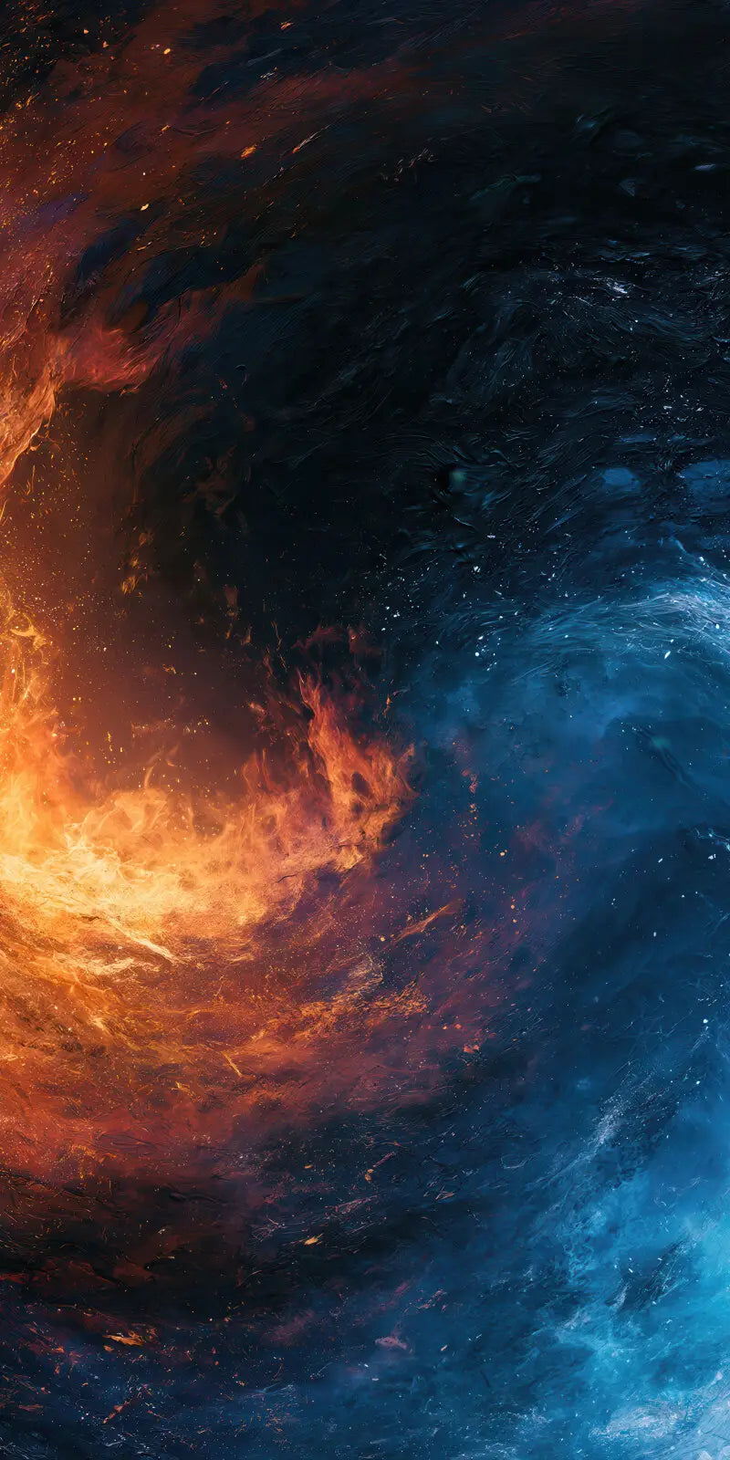 Fire And Ice 8x10