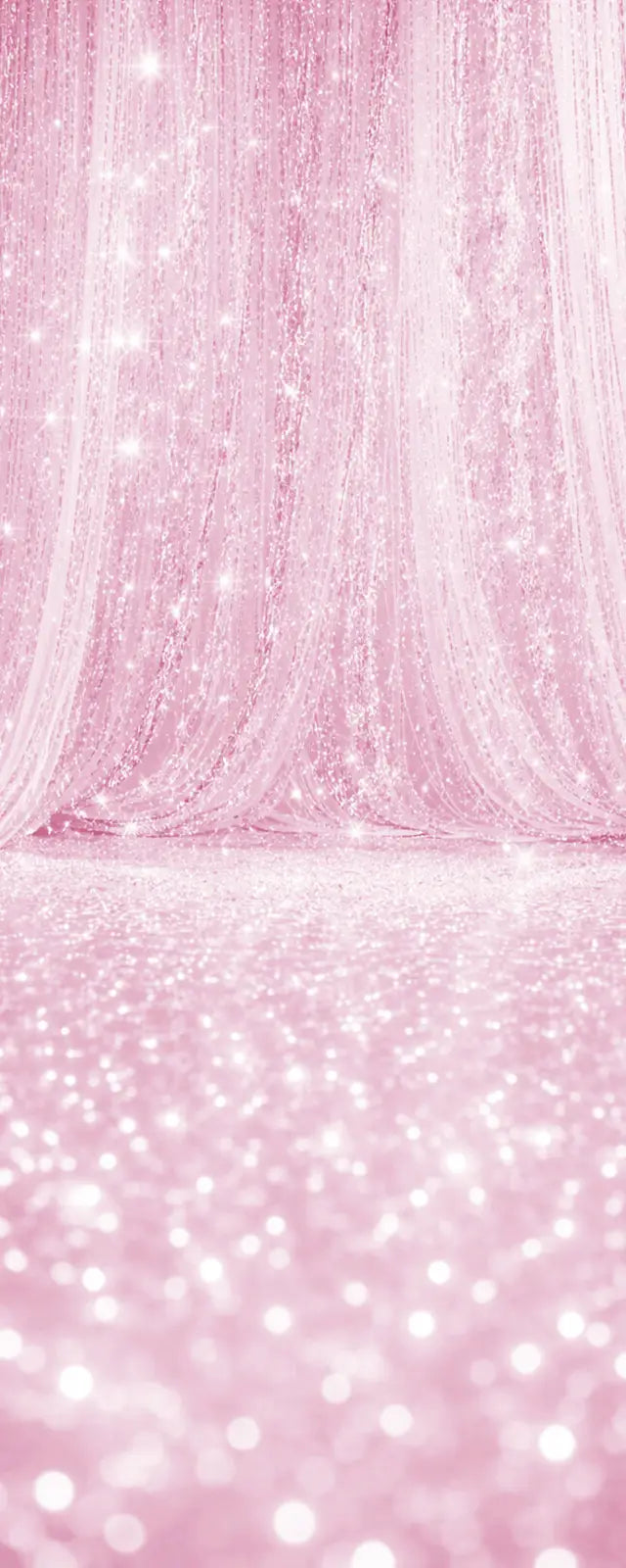 Showtime Curtain Pink Sweep