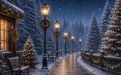Evening Winter Stroll