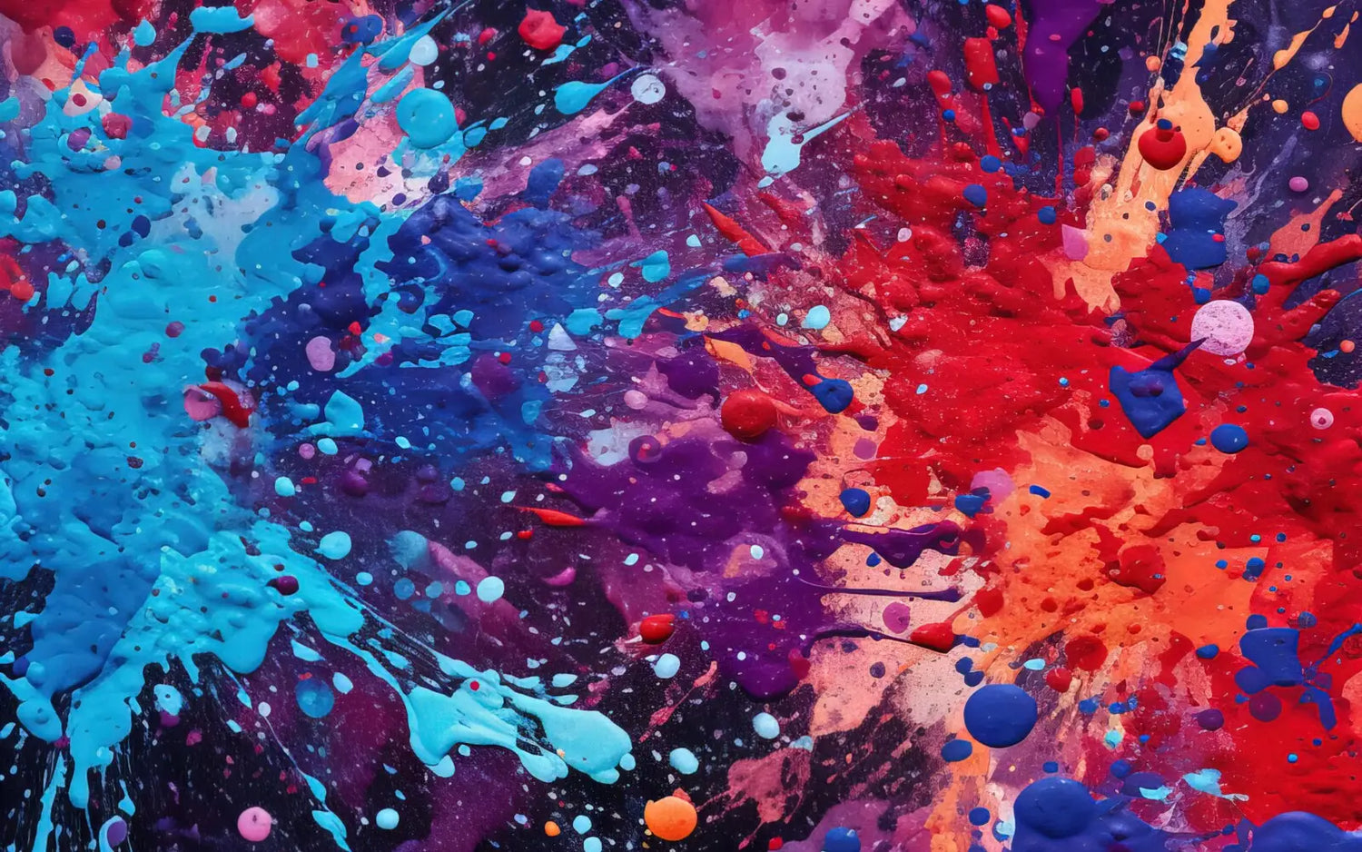 Colorful Paint Splatter