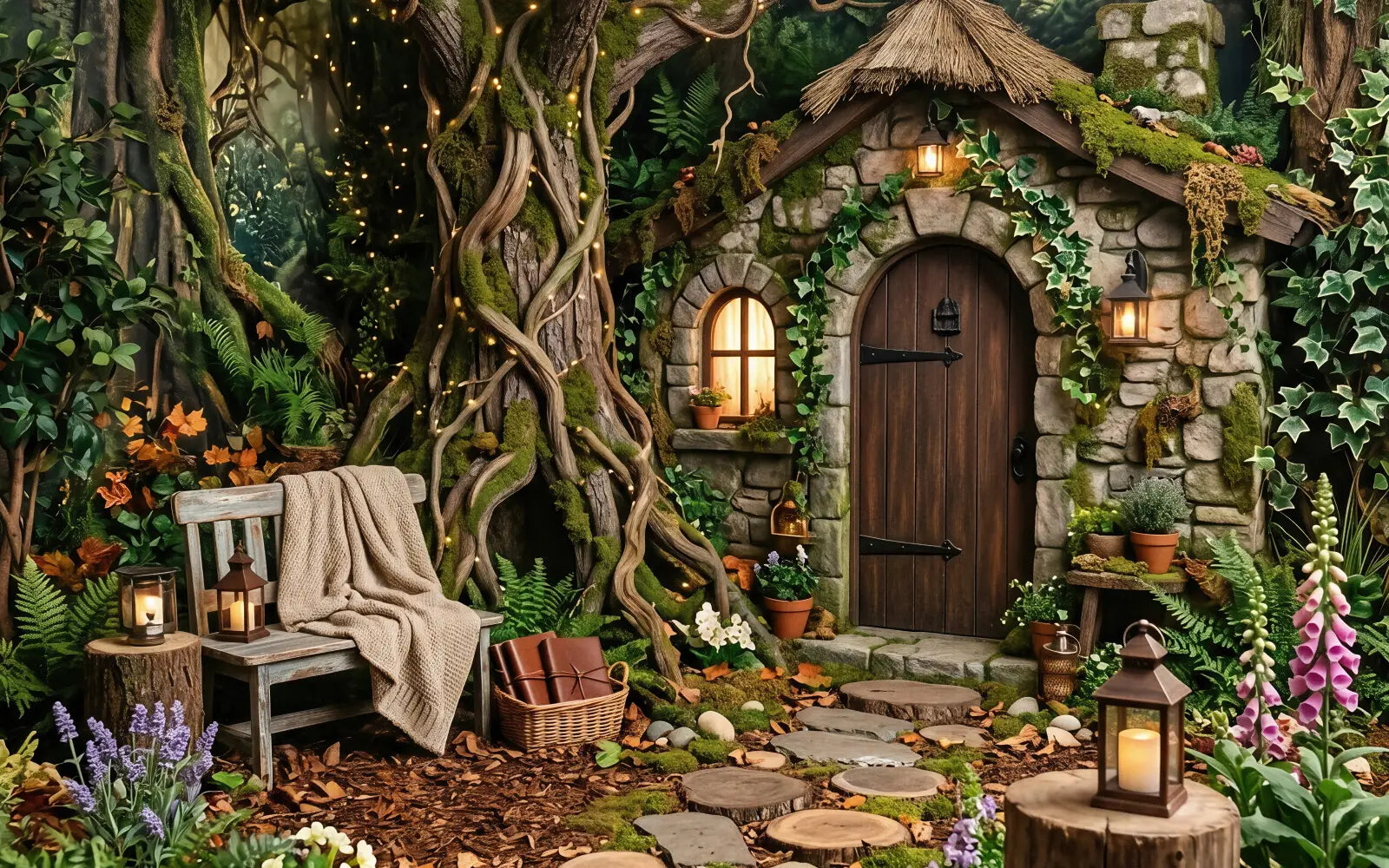Laura Dark Fairy House 1