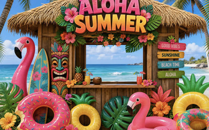 Aloha Summer Beach Hut