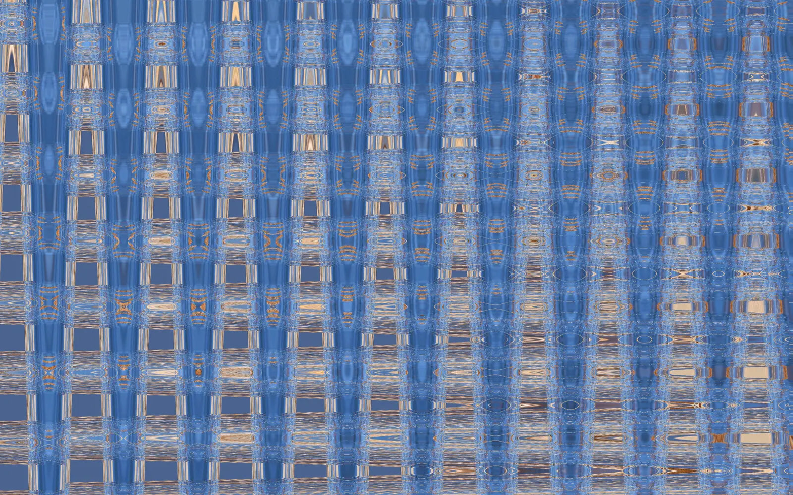 Woven Blue