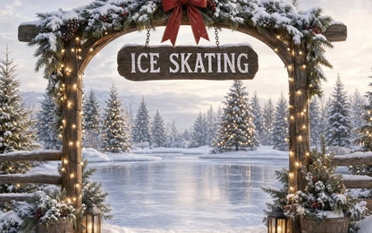 Christmas Pines Ice Skating Rink