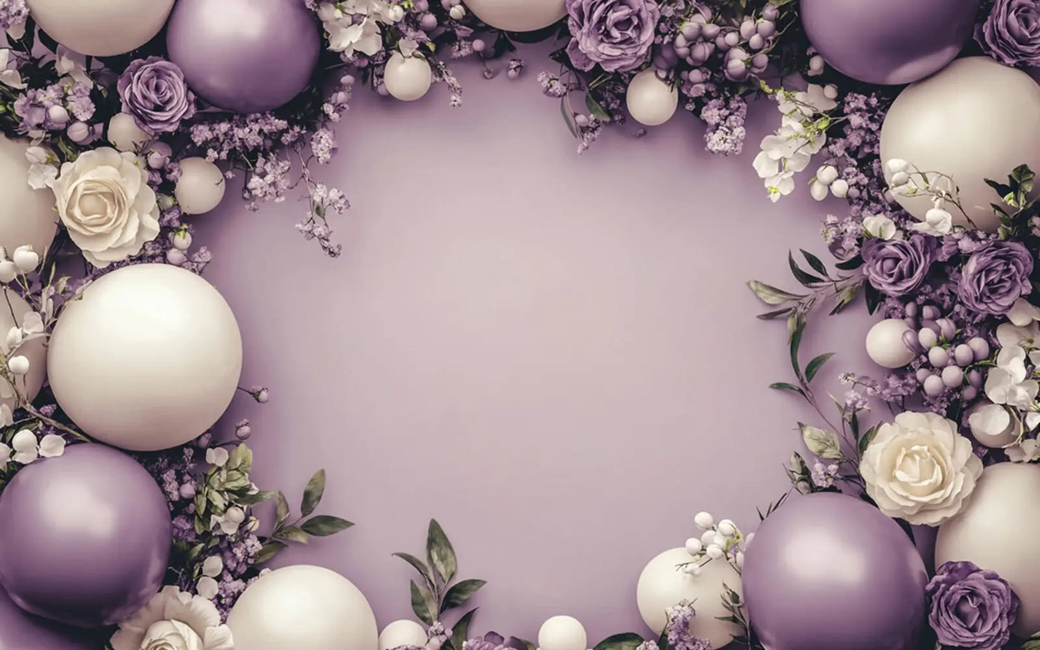 Balloons  Bouquets Purple