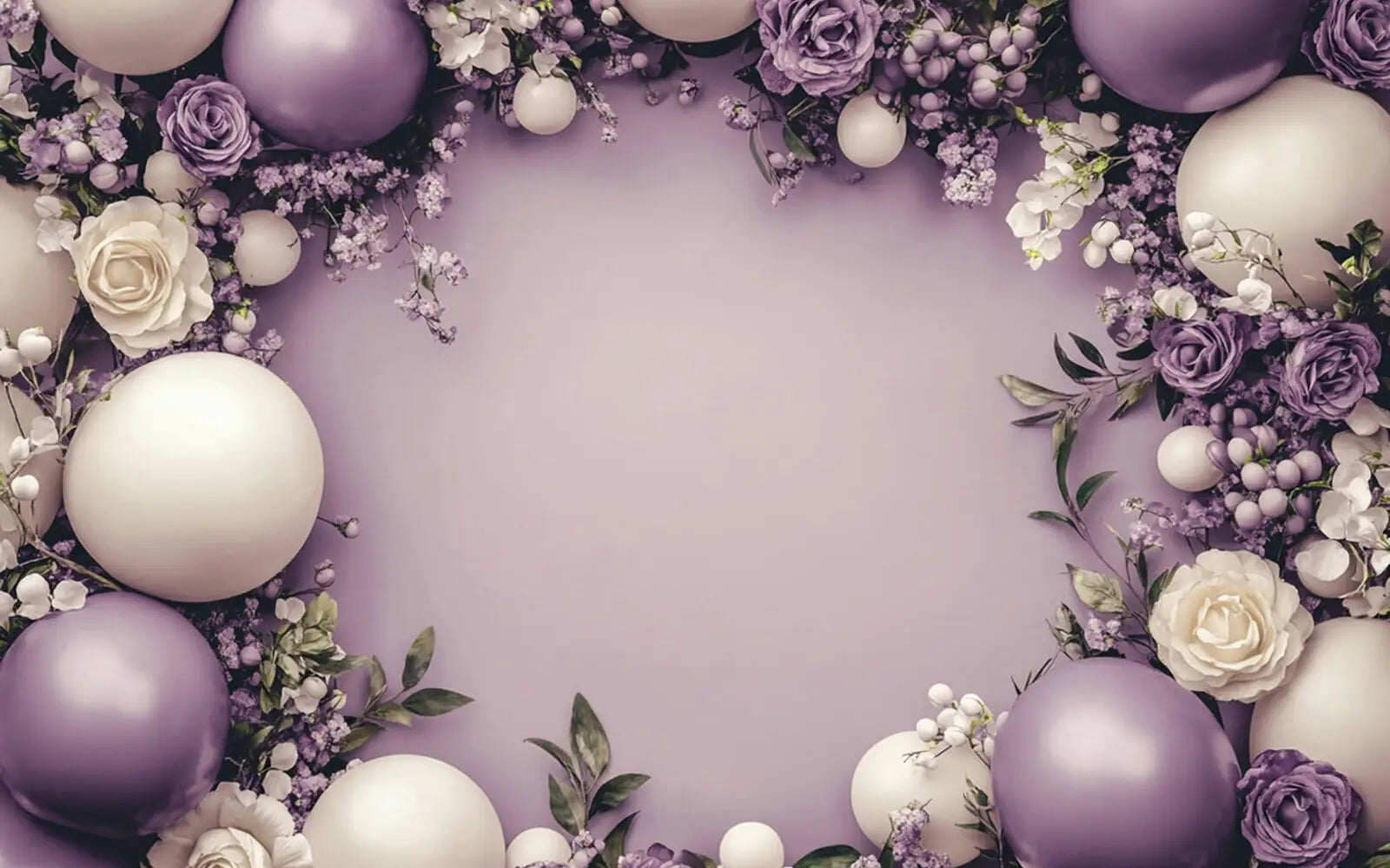 Balloons  Bouquets Purple