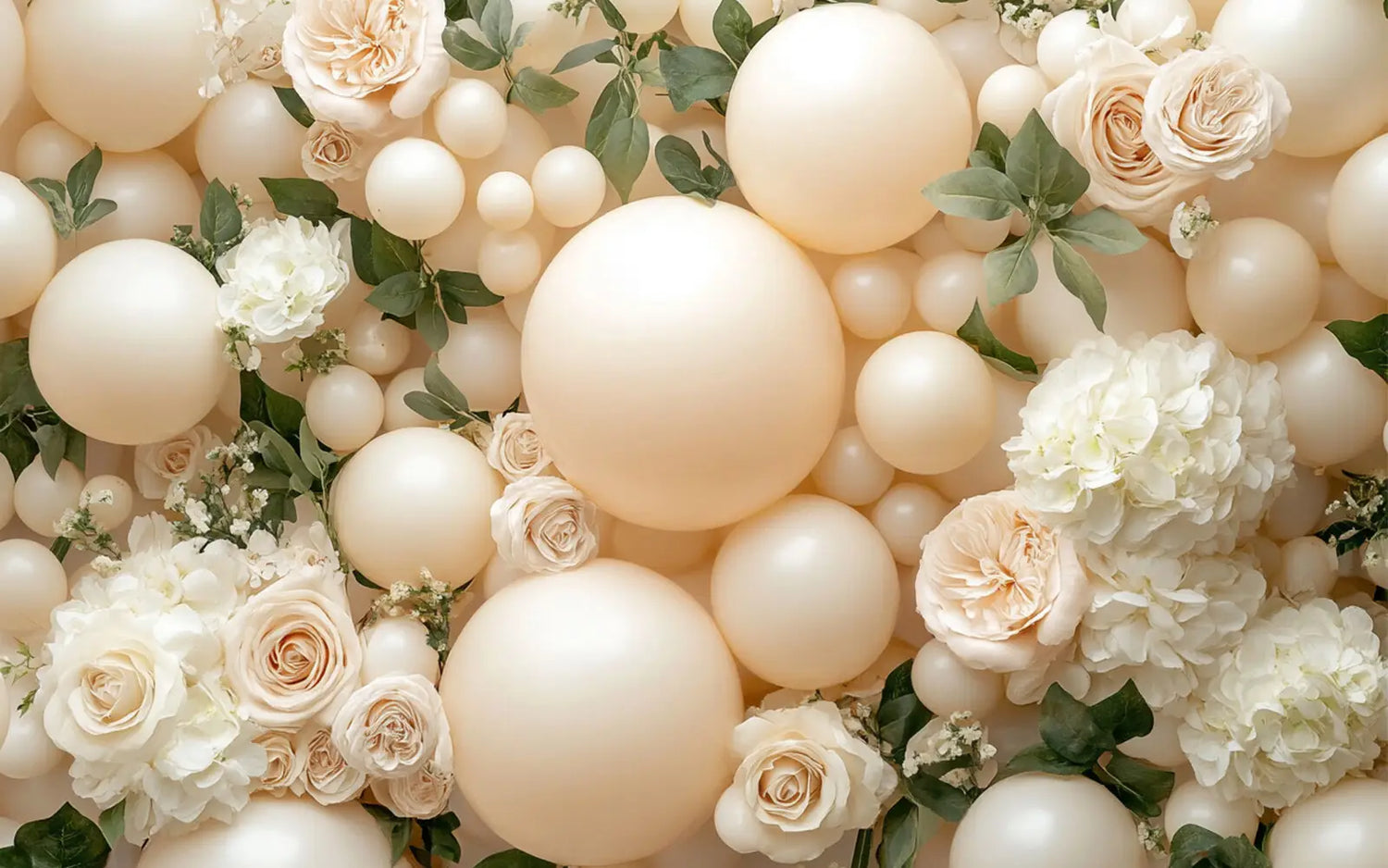 Balloons  Bouquets Cream