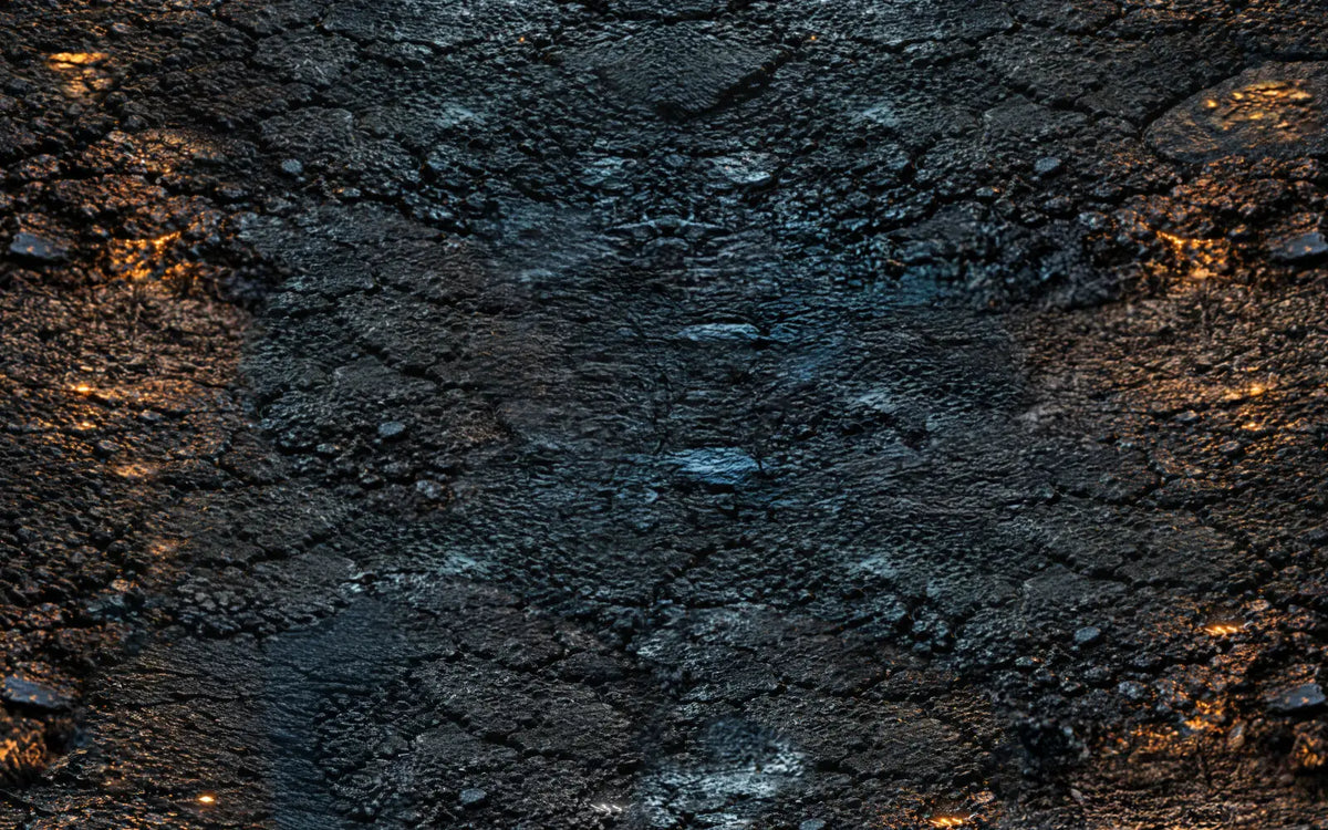 Blacktop RubberMat Floor