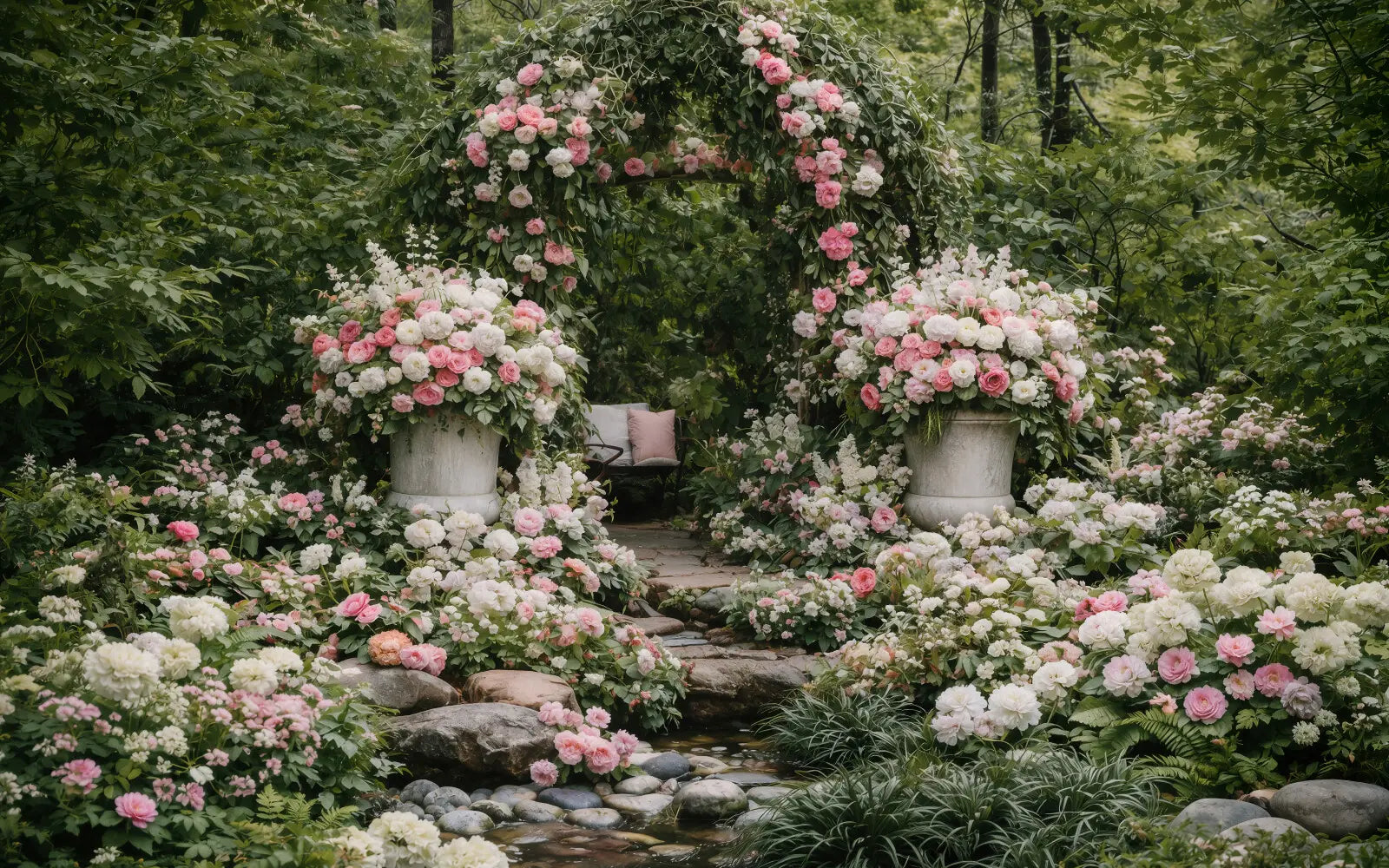 Romantic Garden Arch