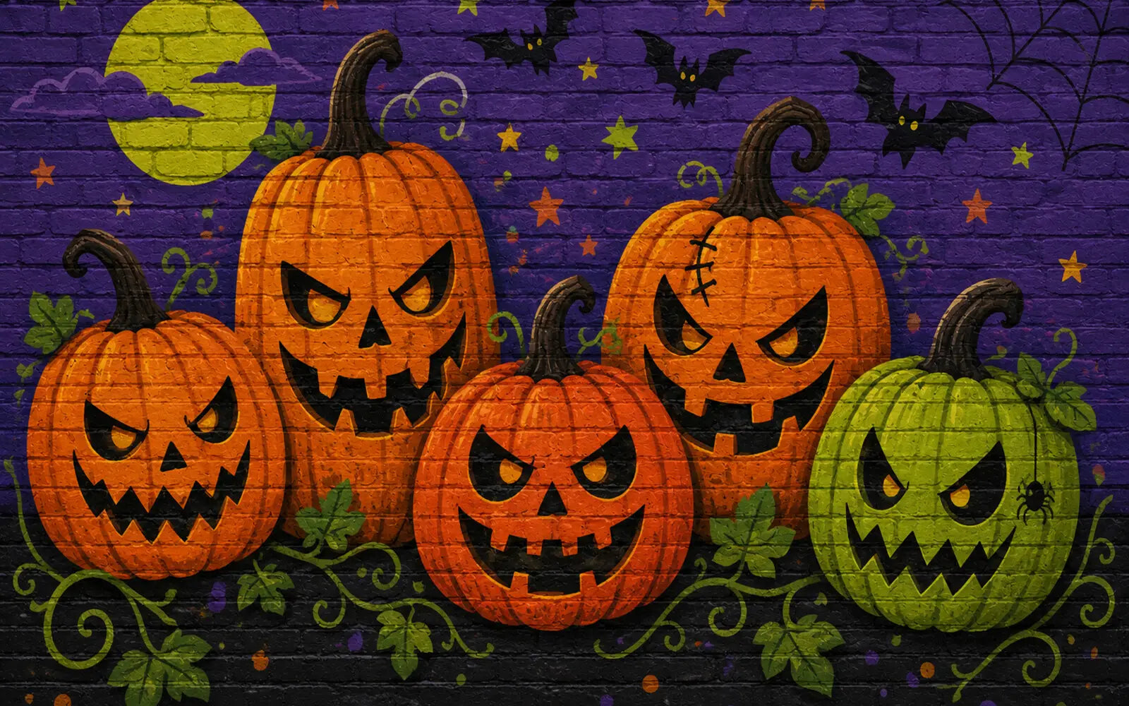 Haunted Halloween Bricks