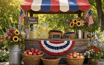 Patriotic Lemonade Stand